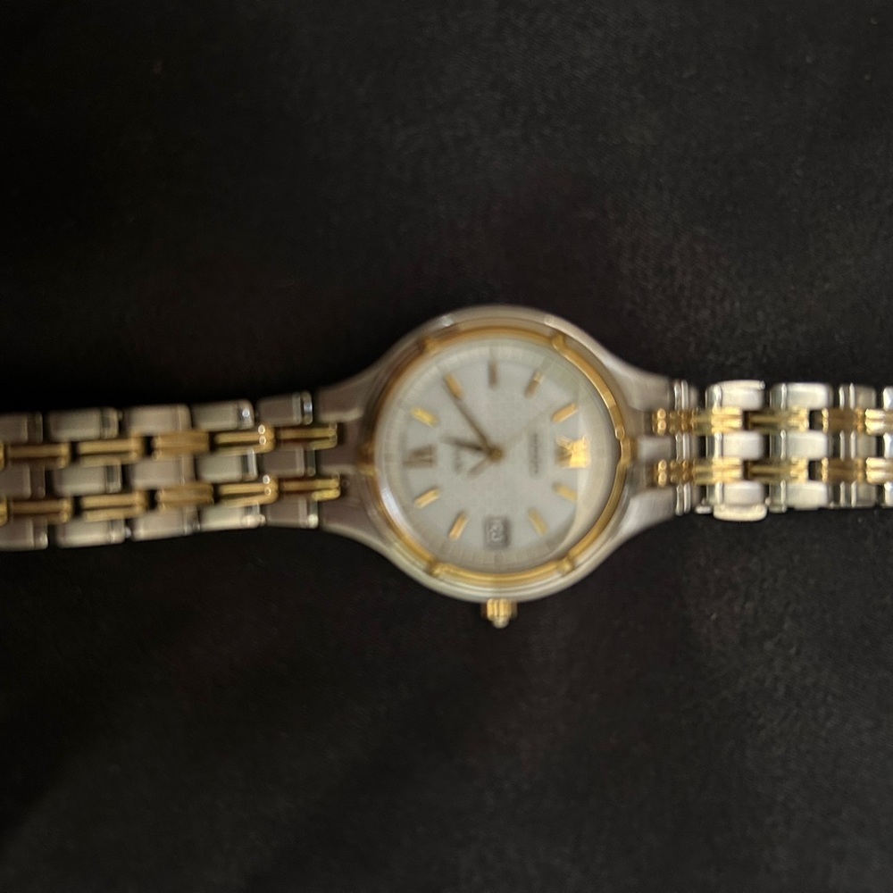 Seiko Two-Tone Silver and Gold Watch